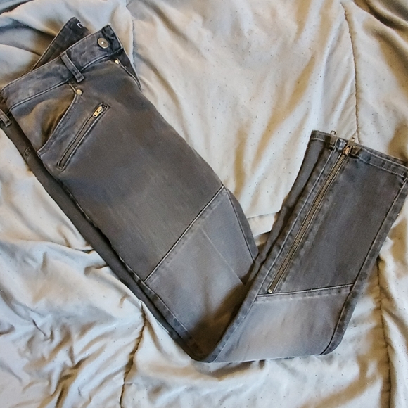 Nikitadenim Mens Black & Charcoal Gray Jeans - Picture 9 of 9